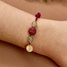 FuAttract Wealth Protection Cinnabar Pixiu & Hetian Jade Red String Chinese Zodiac Bracelet - image 9