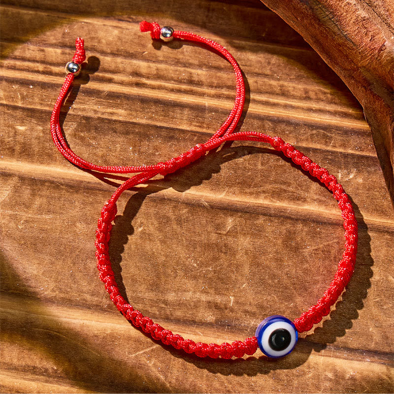 FuAttract Evil Eye Protection Handmade Red String Bracelet - image 2