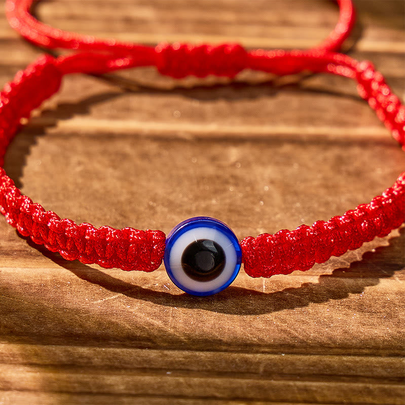 FuAttract Evil Eye Protection Handmade Red String Bracelet - image 5