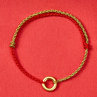 FuAttract Prosperity & Protection Red String Ping An Buckle Bracelet - image 1