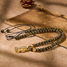 FuAttract Feng Shui Black Obsidian Pixiu Wealth Protection Mantra Necklace - Black Obsidian - image 0