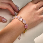 FuAttract Abundance Energy Healing Bracelet – Clear Quartz Pixiu + Cat's Eye & Agate Gems - image 3