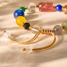 FuAttract Protection & Prosperity Bracelet – Pixiu with Multi-Gemstone, Black Obsidian & Moonstone - image 5