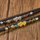 FuAttract Protection & Prosperity Bracelet – Pixiu with Agate Beads on Braided Leather - image 14