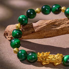FuAttract Luck & Success Green Tiger Eye Pixiu Money Ball Bracelet - image 5