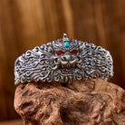 FuAttract Feng Shui Good Fortune Vintage Pixiu Wide Cuff Bracelet - image 5