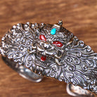 FuAttract Feng Shui Good Fortune Vintage Pixiu Wide Cuff Bracelet - image 8