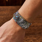 FuAttract Prosperity & Luck Guardian Bracelet – Pixiu Engraved Metal Cuff - image 4