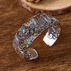 FuAttract Prosperity & Luck Guardian Bracelet – Pixiu Engraved Metal Cuff - image 5