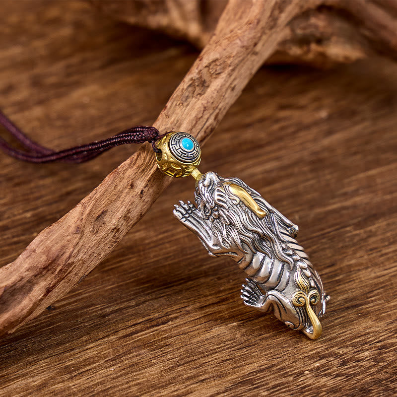 FuAttract Prosperity & Luck Metal Pixiu Necklace – Feng Shui Guardian Pendant - image 3