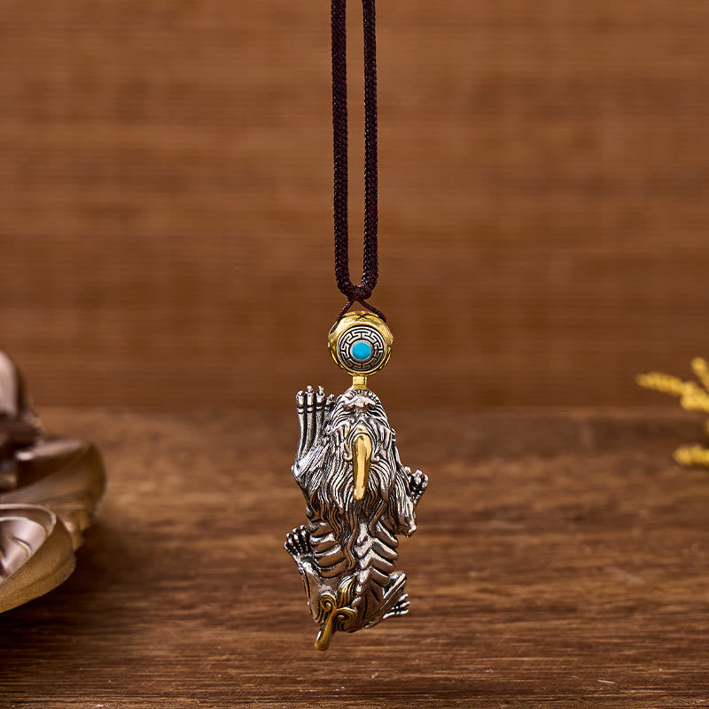 FuAttract Prosperity & Luck Metal Pixiu Necklace – Feng Shui Guardian Pendant - image 1