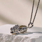 FuAttract Fortune-Attracting Pixiu Amulet – Handcrafted Metal Protection Necklace - image 1