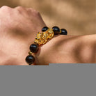 FuAttract Grounding Feng Shui Black Agate Pixiu Wealth Bracelet - image 3
