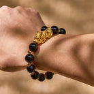 FuAttract Grounding Feng Shui Black Agate Pixiu Wealth Bracelet - image 3