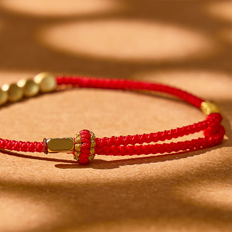 FuAttract Handmade Tibetan Five Copper Beads String Bracelet - image 5