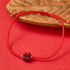 FuAttract Manifest Luck Cinnabar Four-Leaf Clover Red String Bracelet - image 9