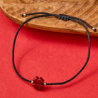 FuAttract Manifest Luck Cinnabar Four-Leaf Clover Red String Bracelet - image 13