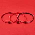 FuAttract Manifest Luck Cinnabar Four-Leaf Clover Red String Bracelet - image 4