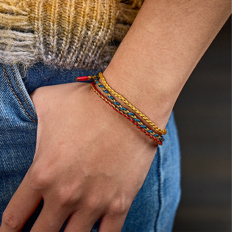 FuAttract Good Fortune Handmade Braided Cord Bracelet - image 2