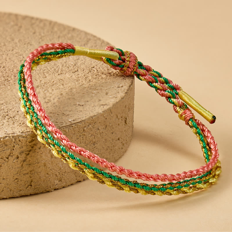 FuAttract Good Fortune Handmade Braided Cord Bracelet - image 9