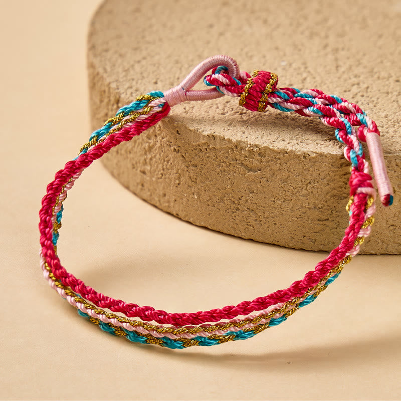 FuAttract Good Fortune Handmade Braided Cord Bracelet - image 12