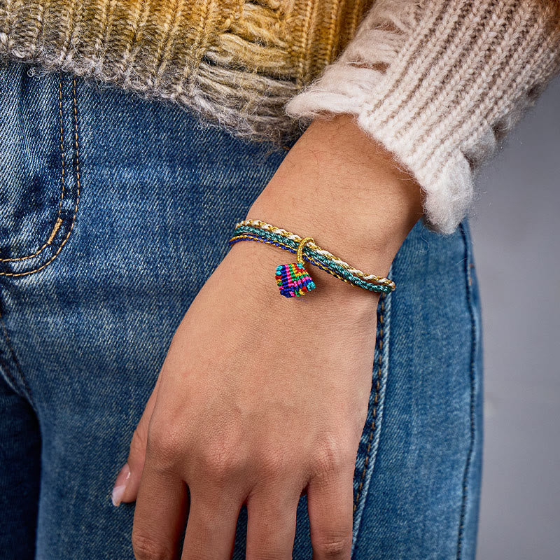 FuAttract Multicolor Braided Friendship Bracelet – Handwoven Lucky Charm String - image 16