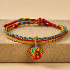 FuAttract Multicolor Braided Friendship Bracelet – Handwoven Lucky Charm String - Horizon - image 0