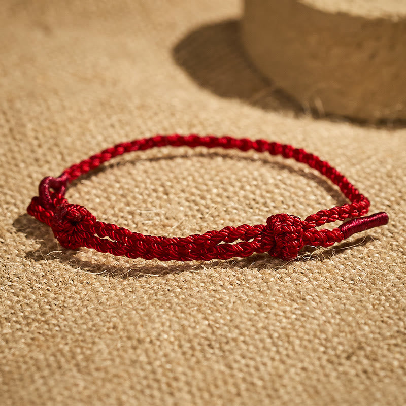 FuAttract Spiritual Red String Bracelet for Good Fortune & Safe Energy - image 2