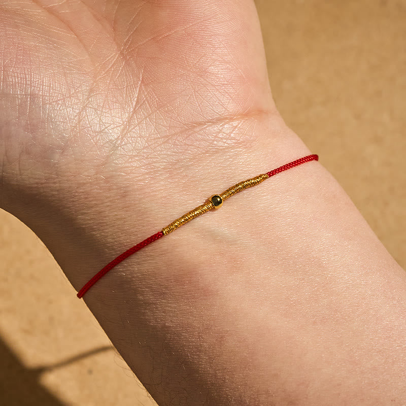 FuAttract Lucky Red String Protection Bracelet – Adjustable Good Fortune Charm for Daily Blessings - image 9