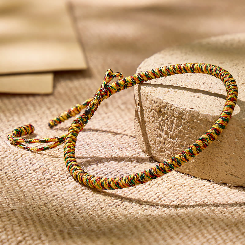 FuAttract Feng Shui Talisman Tibetan Buddhist Knot Lucky Rope Bracelet - image 15