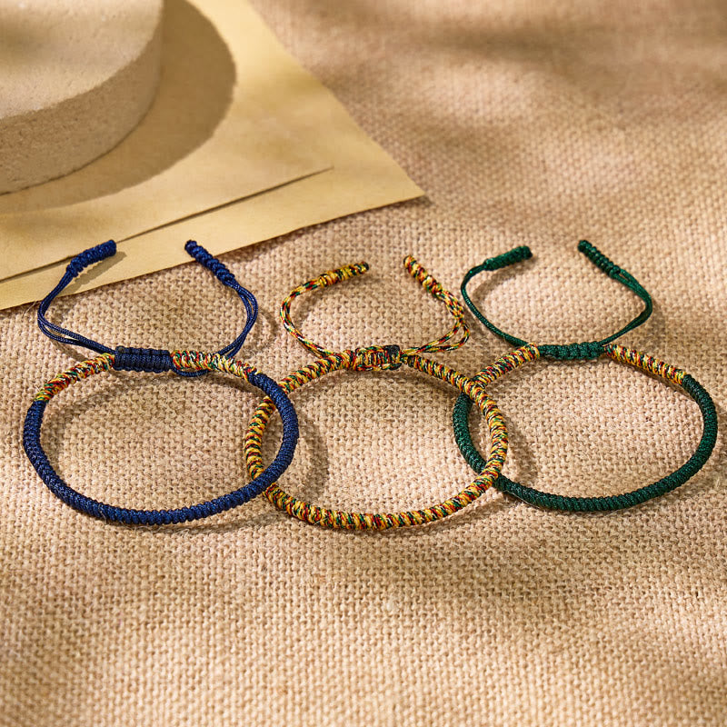 FuAttract Feng Shui Talisman Tibetan Buddhist Knot Lucky Rope Bracelet - image 6