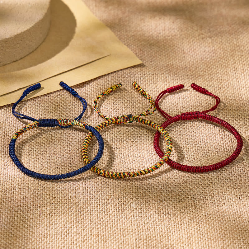 FuAttract Feng Shui Talisman Tibetan Buddhist Knot Lucky Rope Bracelet - image 9
