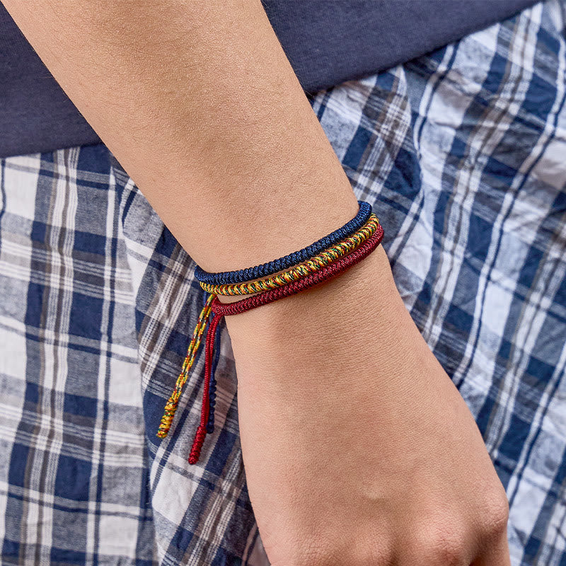 FuAttract Feng Shui Talisman Tibetan Buddhist Knot Lucky Rope Bracelet - image 10