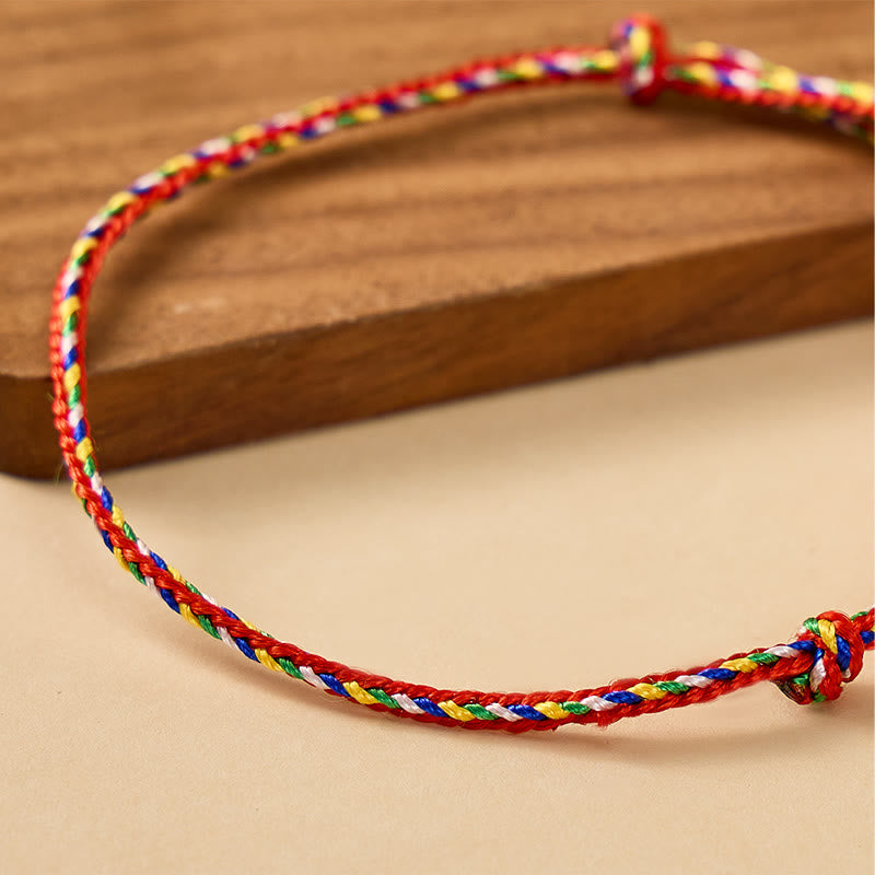 FuAttract Tibet Handmade Lucky Rope Knots Braided Bracelet - image 5