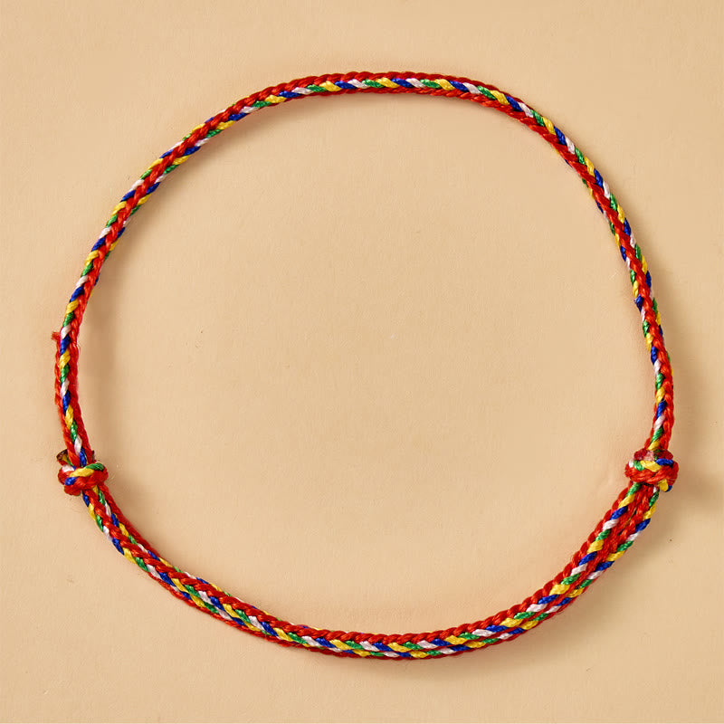 FuAttract Tibet Handmade Lucky Rope Knots Braided Bracelet - image 1