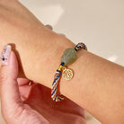 FuAttract Guardian Protection - Hetian Jade Pixiu & Blessing Charm Tibetan Cord String Bracelet - image 5