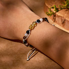FuAttract Silver Pixiu Guardian Bracelet – Multi‑Gem Protection - image 13