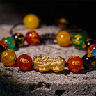 FuAttract Mantra Protection Bracelet - Pixiu & Six‑Syllable Agate - image 3