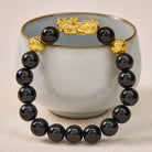 FuAttract Feng Shui Black Obsidian Pixiu Wealth Protection Bracelet - image 3