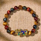 FuAttract Guardian Protection Bracelet – Tricolor Tiger's Eye Thermochromic Pixiu - image 3