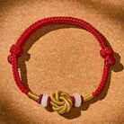 FuAttract Money Knot Red String Bracelet – Prosperity & Blessing Charm - image 1