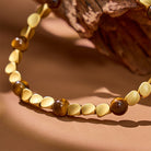 FuAttract Career Focus – Tibetan Copper Beads Tiger's Eye Five-Color Cord String Bracelet - image 3