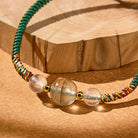 FuAttract Clarity & Protection – Phantom Green Quartz Crystal Bracelet - image 3
