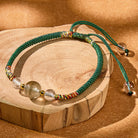 FuAttract Clarity & Protection – Phantom Green Quartz Crystal Bracelet - image 1