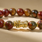 FuAttract Love Harmony – Pixiu Indian Red Agate Bracelet - image 3