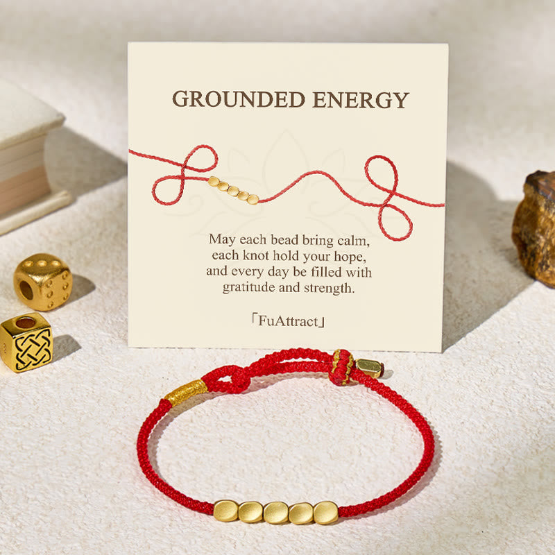 FuAttract Handmade Tibetan Five Copper Beads String Bracelet - String - image 0