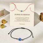 FuAttract Evil Eye Red String Super Guardian Bracelet - Black - image 6
