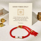 FuAttract Evil Eye Protection Red String Bracelet – Good Luck & Positivity - Red - image 0