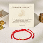 FuAttract Good Luck Koi Fish Charm Red String Prosperity Bracelet - Red - image 7