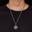 FuAttract Luck & Protection Turquoise Amulet Necklace – Pixiu Ghau Locket Openable - image 5